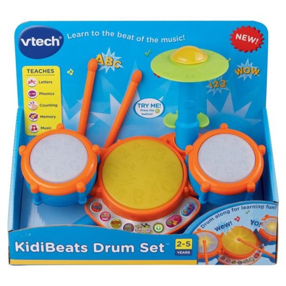 Musical Drum Set Toy, Learning Toy Kids 2-5 Years, Christmas gift for Children - Picture 7 of 8